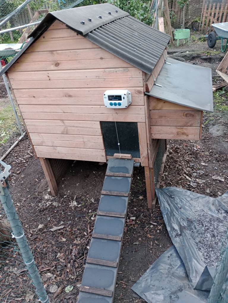 Chicken coop for up to six birds