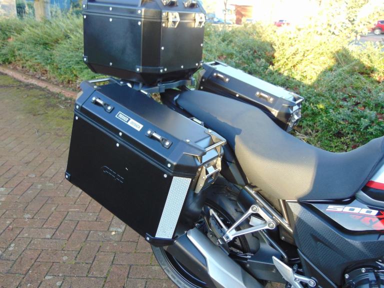 Honda CB500 XA-J 2019 Adventure Tourer fully spect loaded with extras low miles 