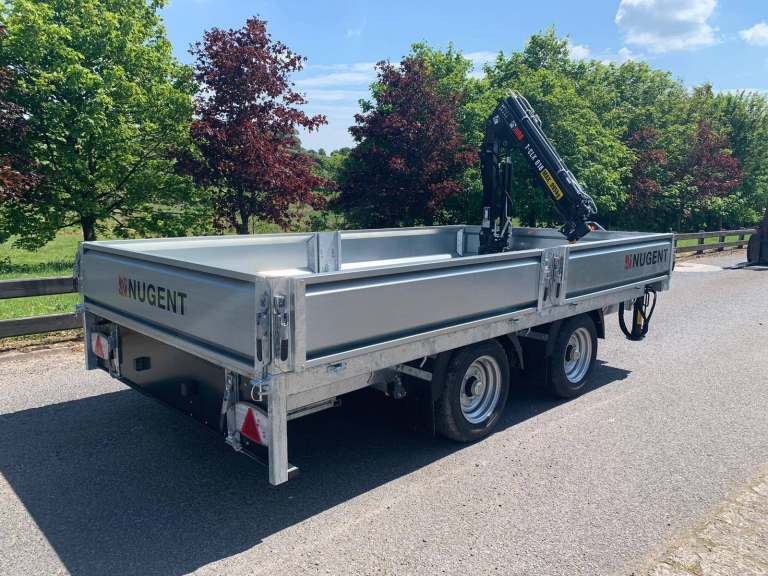 Nugent C3720H 12’2 x 6′ 7 Crane Trailer