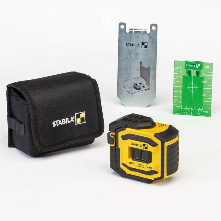 STABILA LAX 300 G Green Beam Line Laser with Plumb Dots