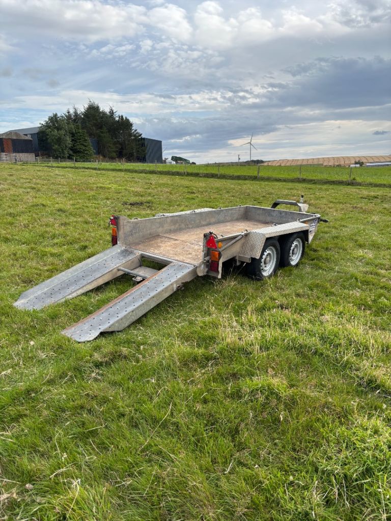 Ifor Williams plant trailer 