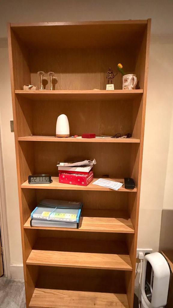 Rush Sale!!! Tall Wooden Bookcases / Storage Unit – Good Condition