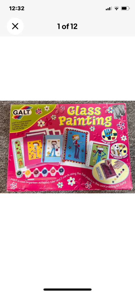 GALT glass window painting kids children art craft hobby activities 