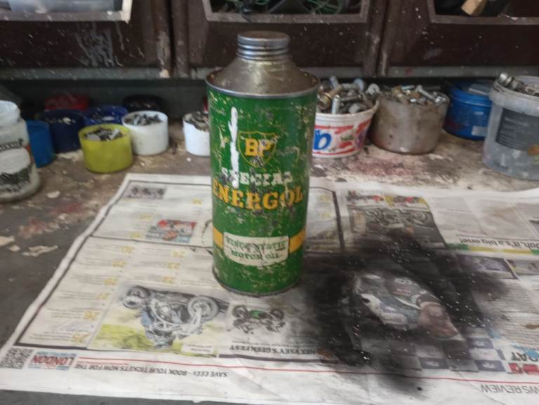BP SPECIAL ENERGOL MOTOR OIL 1 Pint Can
