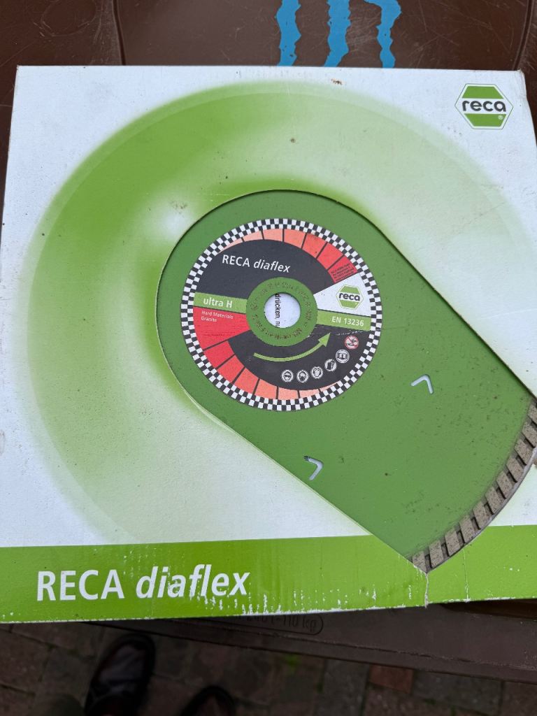 RECA diaflex Diamond Cutting Disc – New, Unused
