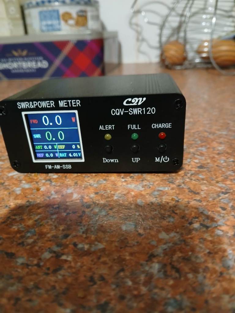 Cqv digital hd colour swr/power meter BRAND NEW