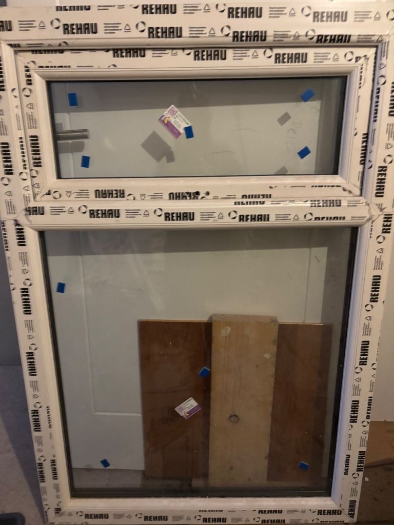 New double glazed window