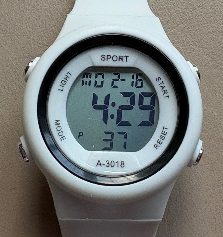 Unbranded White Sports Watch 