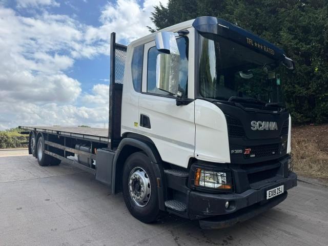 2019 19 Scania P320 XT EURO 6 6x2 rear lift 30ft8 flat bed