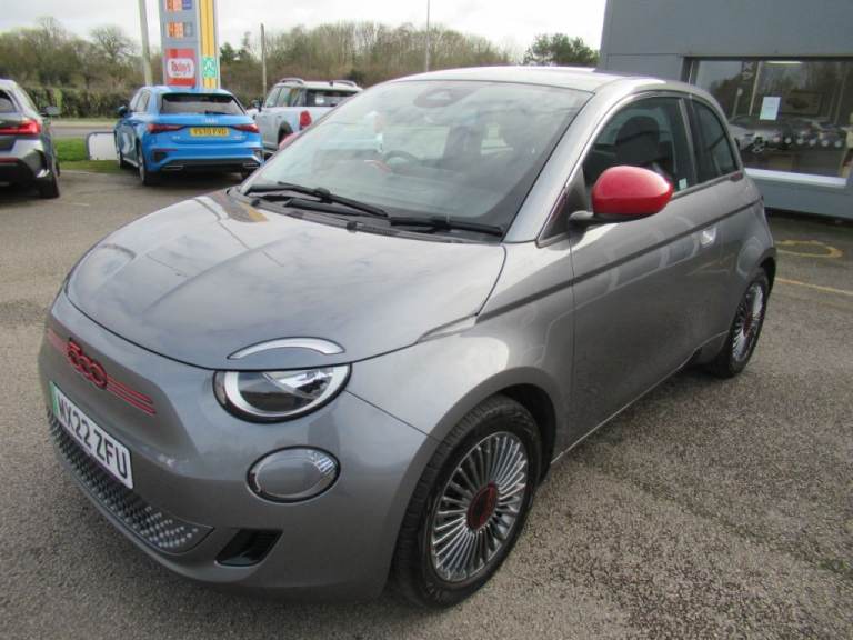  Fiat 500 70kW Red 24kWh 3dr Auto Electric