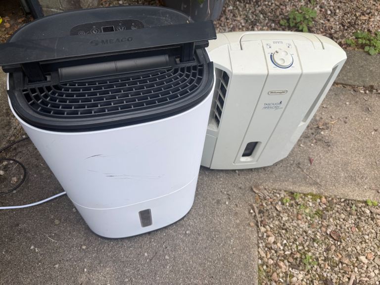 Dehumidifiers Meaco & Delonghi