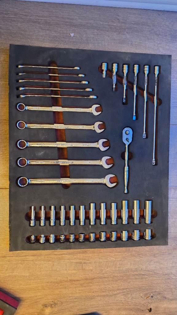 Snap-on Spanner and Socket Set with Ratchet – Good Condition