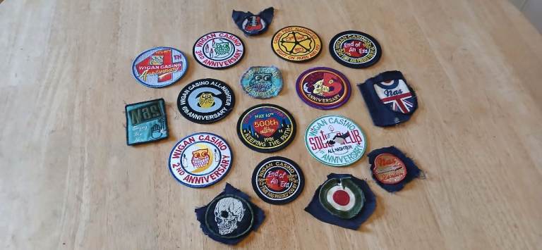 COLLECTION OF NORTHERN SOUL / SCOOTER PATCHES