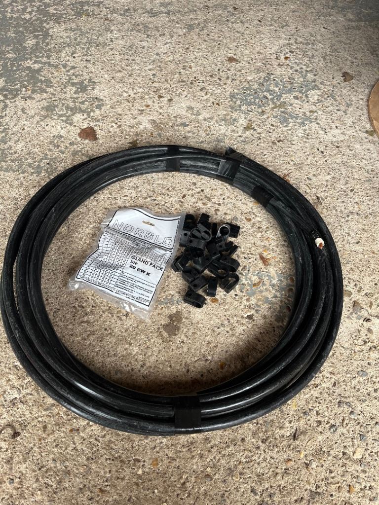 6.0mm 3 core Steel Wire Armoured Cable 6943x SWA × 15M