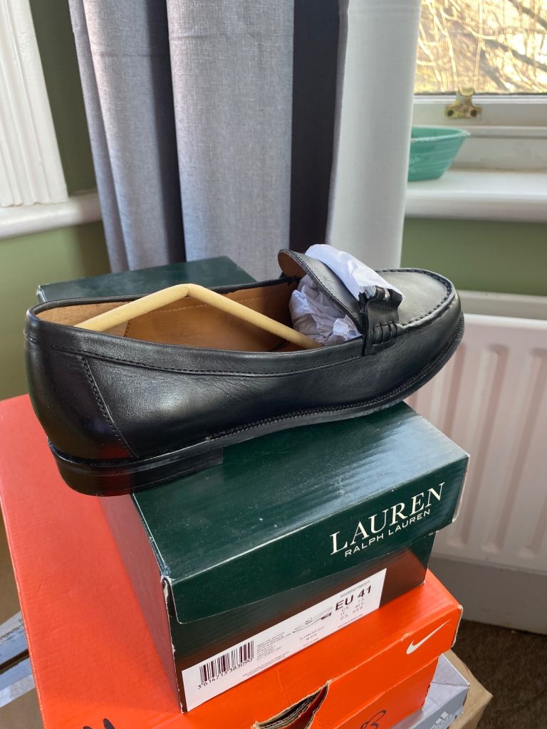 Ralph Lauren Loafers Black Brand new 7/7.5
