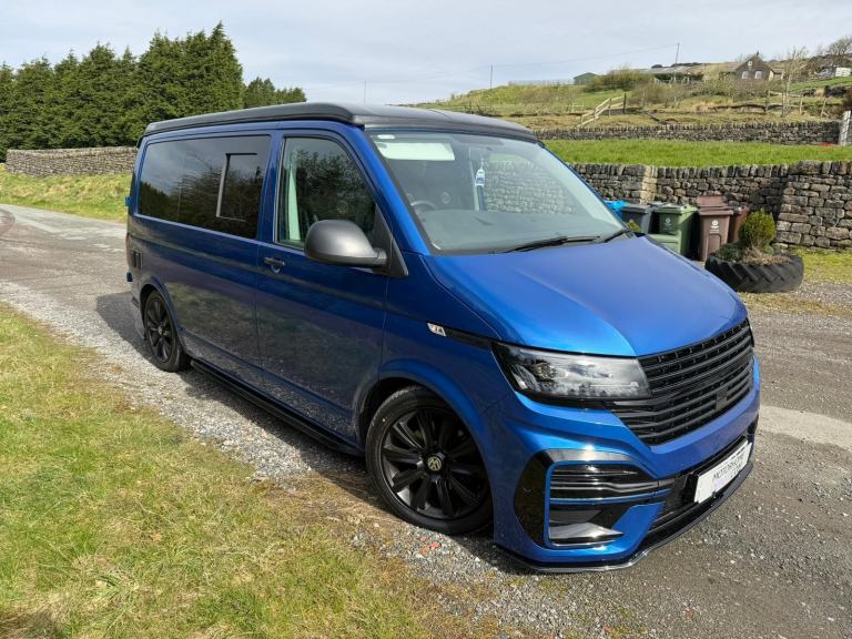 2023 VW TRANSPORTER T6.1 4 BERTH 5 BELT LVR SPEC LEIGHTON BODY STYLING CAMPERVAN