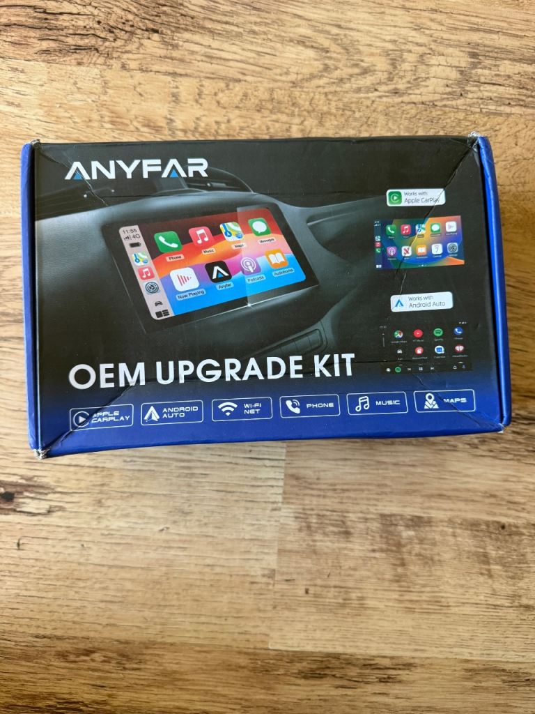 Anyfar Wireless CarPlay Android Auto Module label: RM-BZ2517F, NTG 6.0 SYSTEM.