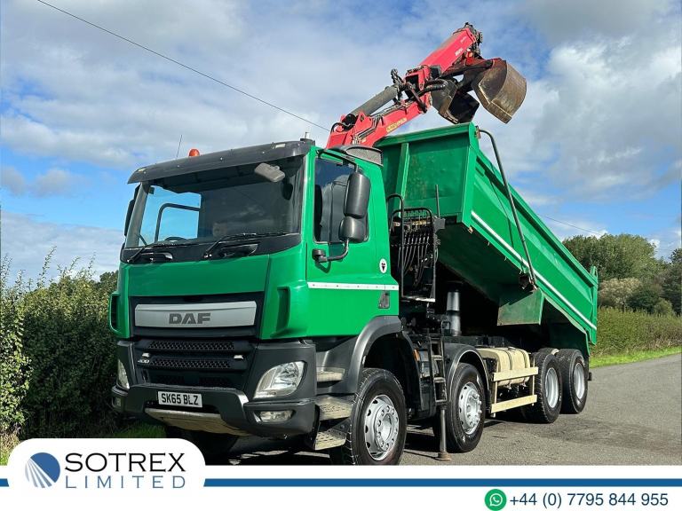 DAF TRUCKS CF400 8 X 4 Tipper with Grab