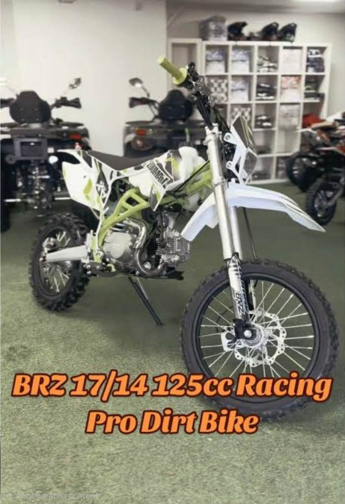 125CC BRZ Dirt Bike.