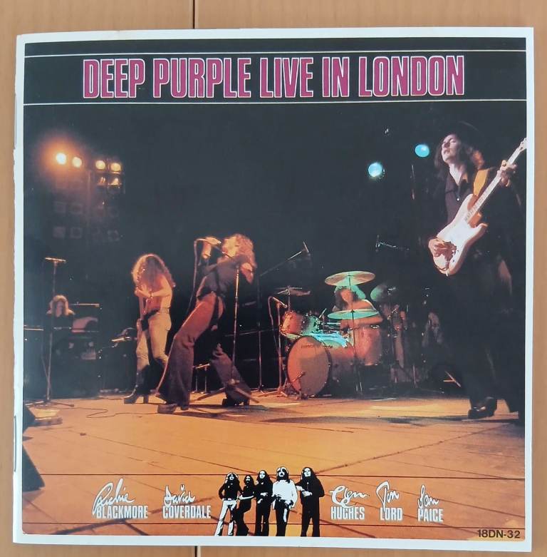 Deep Purple Live In London Rare Japanese CD