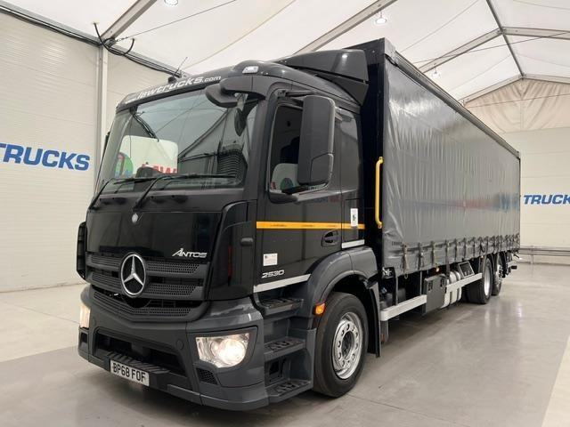 Mercedes Antos 2530 6x2 Rear Lift Curtainsider