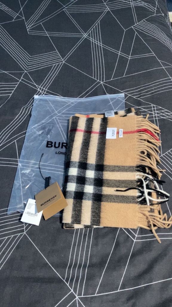 Burberry scarf