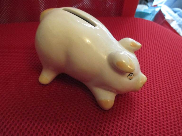 NOVELTY PIG MONEY BOX