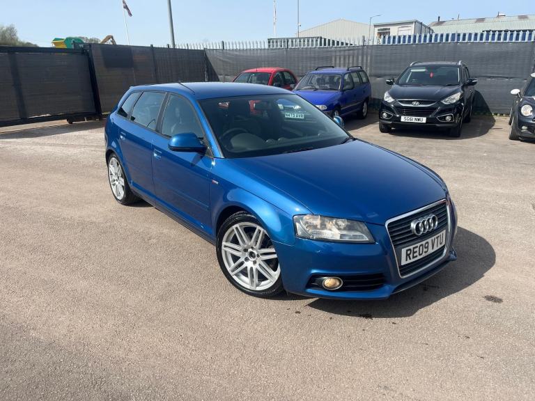 2009 AUDI A3 SPORTBACK 2.0 TDI 170 S LINE AUTOMATIC S TRONIC PX WELCOME 