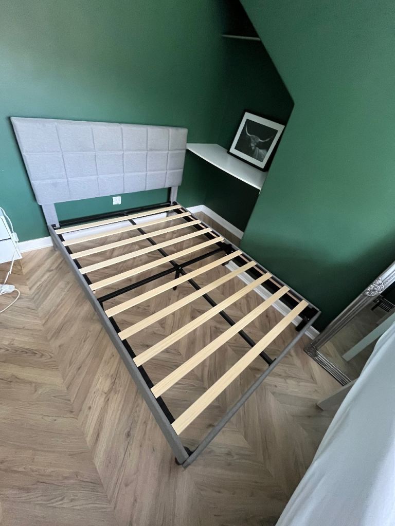 Double Bed Frame (135 x 190 cm) - free Delivery in Edinburgh