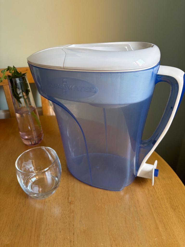 Large Zerowater Filter jug body and lid