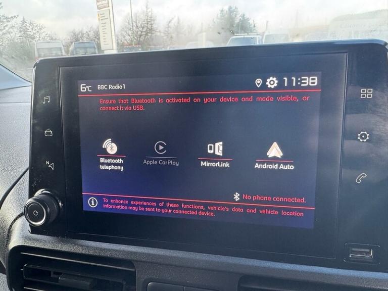 2023 Citroen Berlingo HDi 100ps 850 Enterprise XL Edition 5 Seat Kombi Crew Cab L2 LWB Crew Euro ...