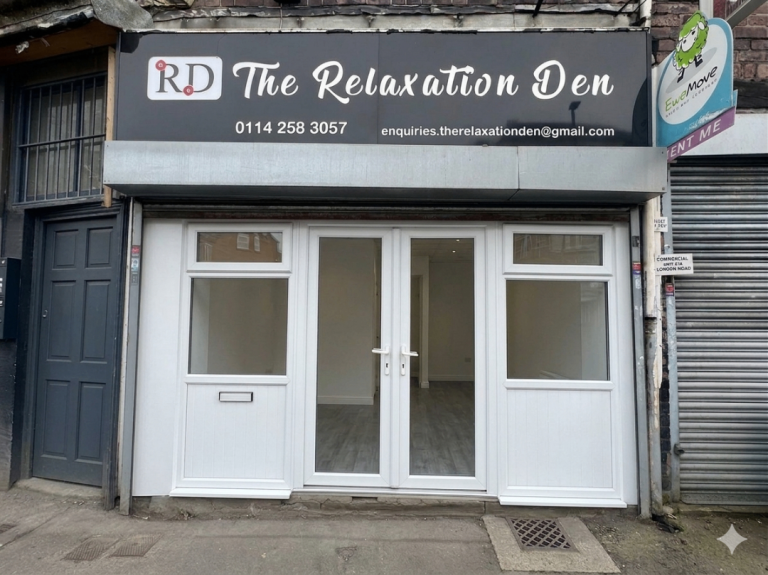 Shop for Rent with separate Studio Apartment 