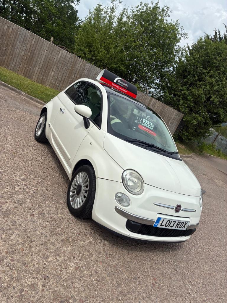 2013 Fiat 500 1.2 Lounge 3dr [Start Stop] HATCHBACK Petrol Manual