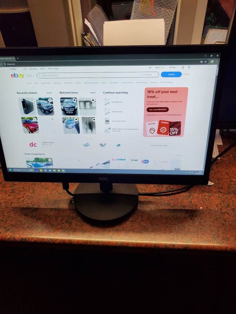 AOC 22 inch monitor 