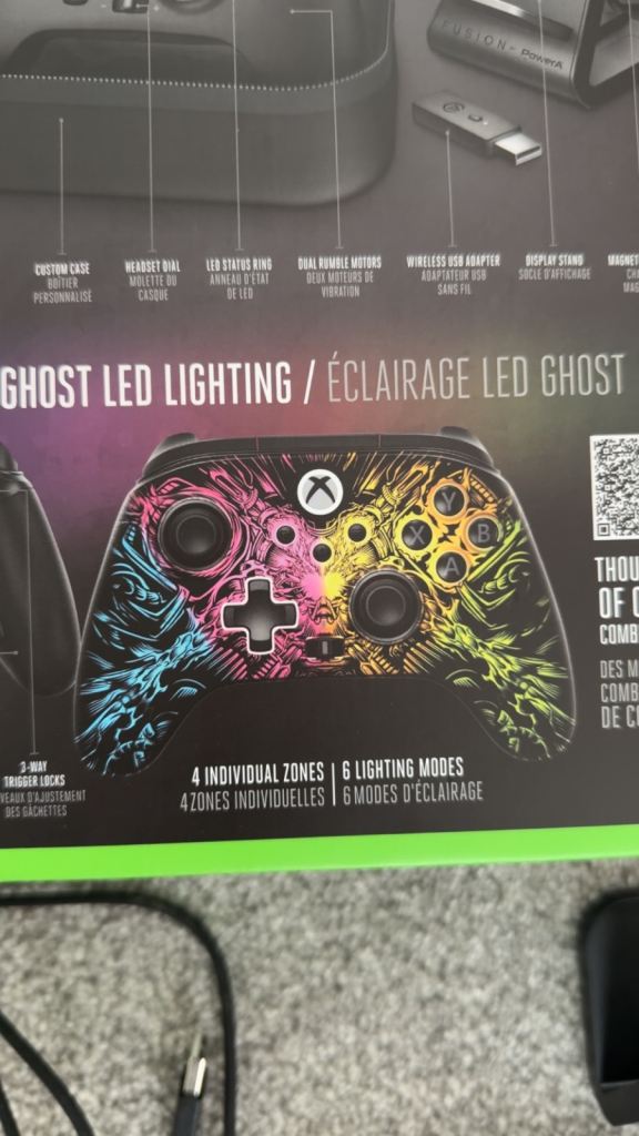 Power a fusion Xbox controller 