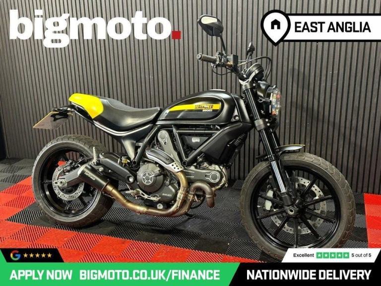 2015 65 DUCATI SCRAMBLER 800 803 FULL THROTTLE FINANCE SPECIALISTS APPLY NOW