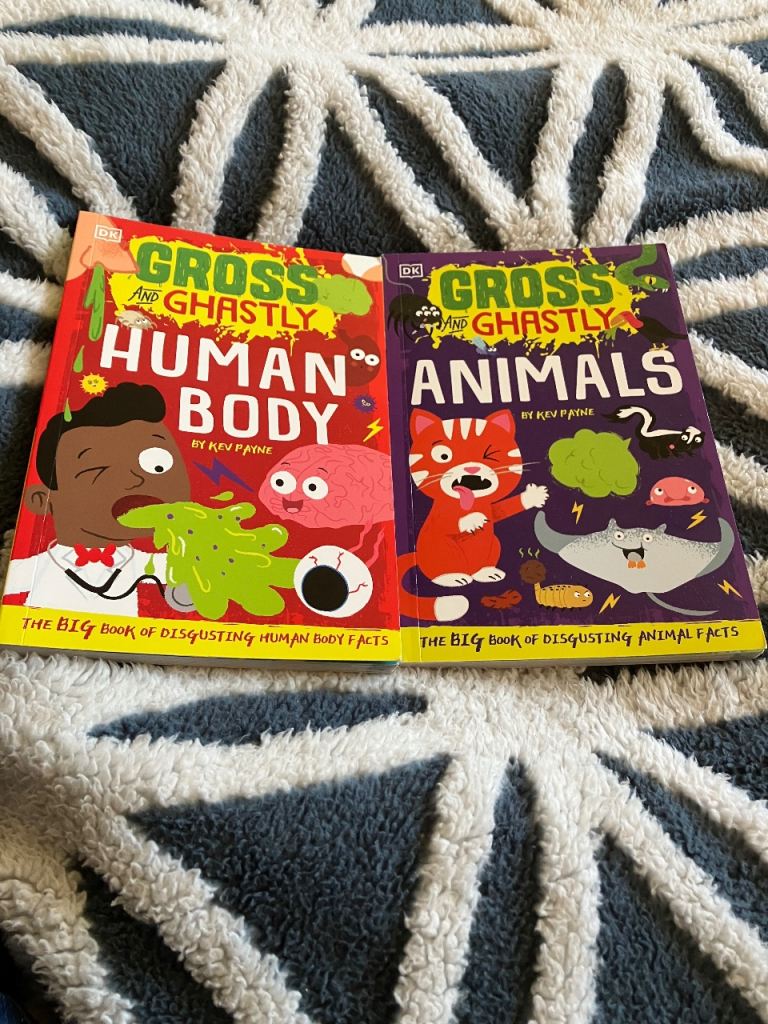 NEW GROSS & GHASTLY BOOKS