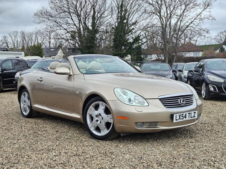 2004 54 LEXUS SC430 2 DOO0R 4 SEATER HARDTOP CONVERTIBLE ULEZ COMPLIANT