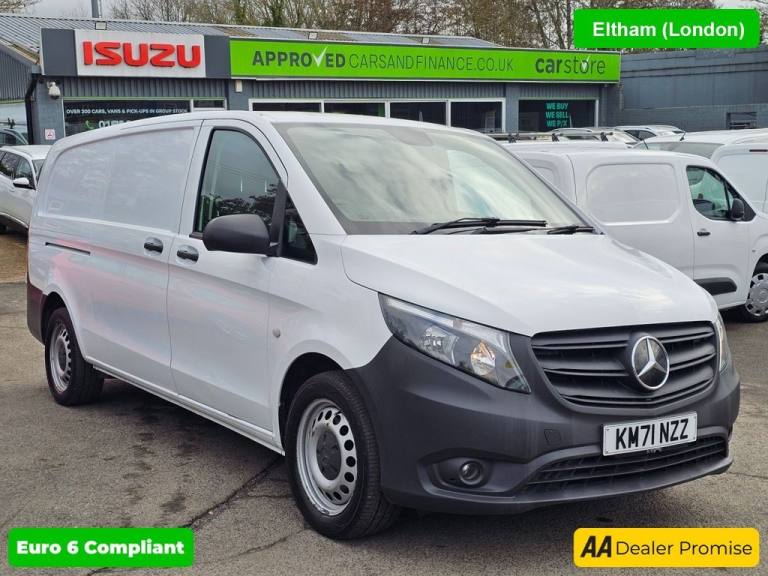 2021 Mercedes-Benz Vito White 2.0 116 CDI Progressive Euro 6 , 64,450 miles, Automatic, Bluetooth...