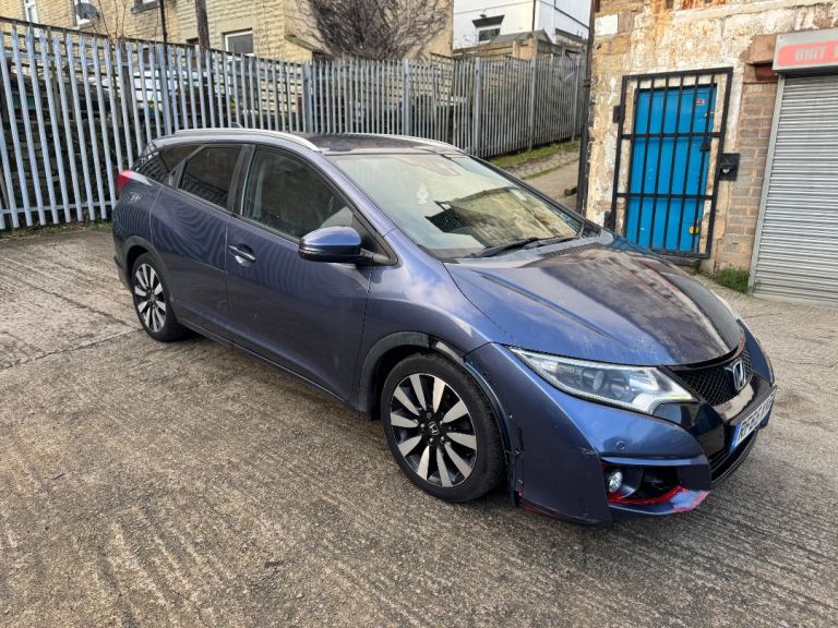 HONDA CIVIC SR (2016) 1.6 DTEC SR TOURER 1.6 DIESEL £20 A YEAR TAX 149K MILES MOT TILL JUNE 2026