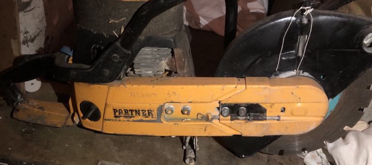 Partner k650 disc cutter