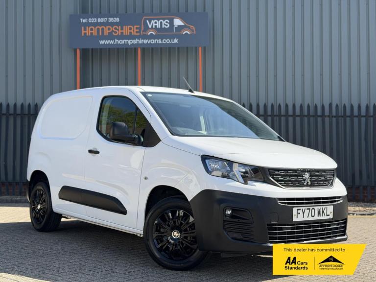 2020 Peugeot Partner 1.5 BlueHDi 1000 Professional Standard Panel Van 5dr Diesel Manual SWB Euro ...