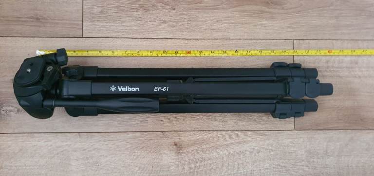 Velbon EF-51 Camera Tripod – Black, Good Condition