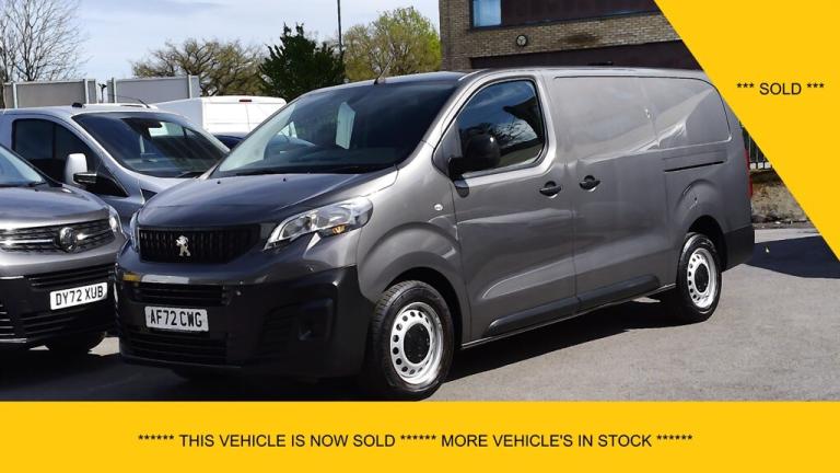 2023 Peugeot Expert 1400 PROFESSIONAL PREMIUM LONG 2.0 145PS IN GREY WITH AIR CONDITIONING,PARK P...