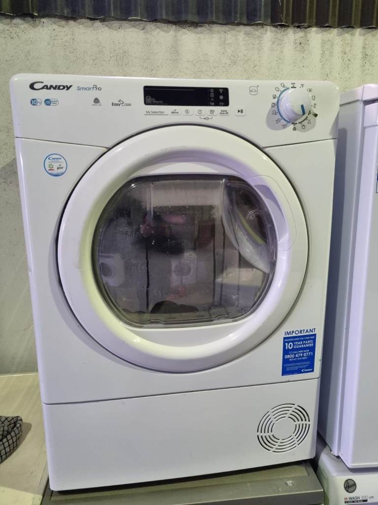 Ex-display 10kg condenser dryer & free delivery warranty