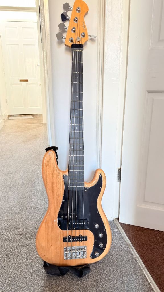 Artist VHYB5 Active PJ 5 String Jazz Bass Guitar 