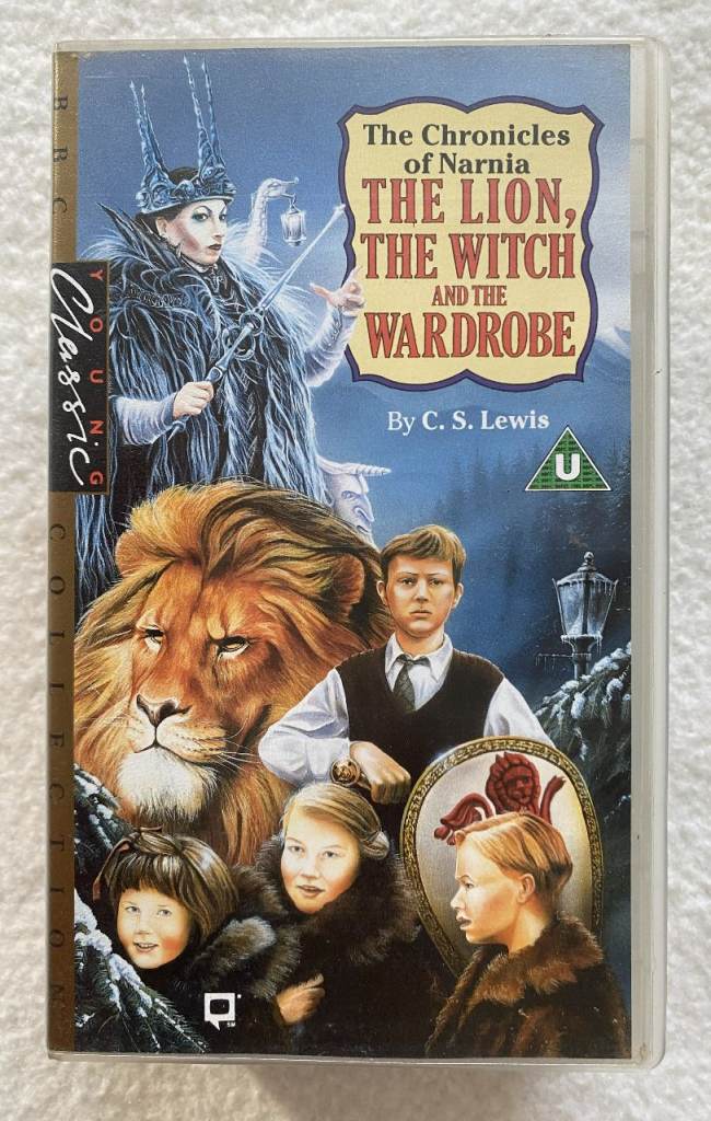 The Lion, the Witch and the Wardrobe video VHS tape BBC Chronicles of Narnia
