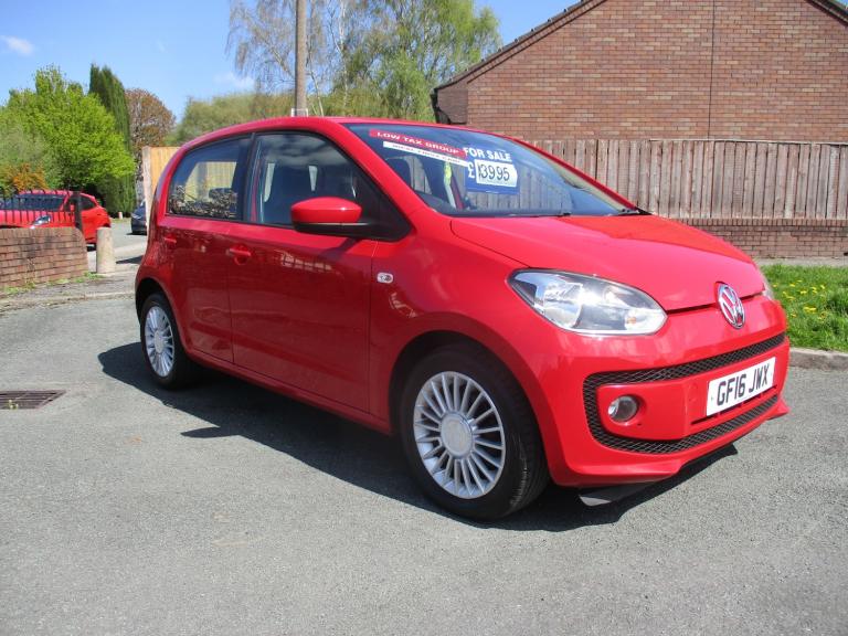 2016 Volkswagen up! 1.0 BlueMotion Tech High Up 5dr Hatchback Petrol Manual