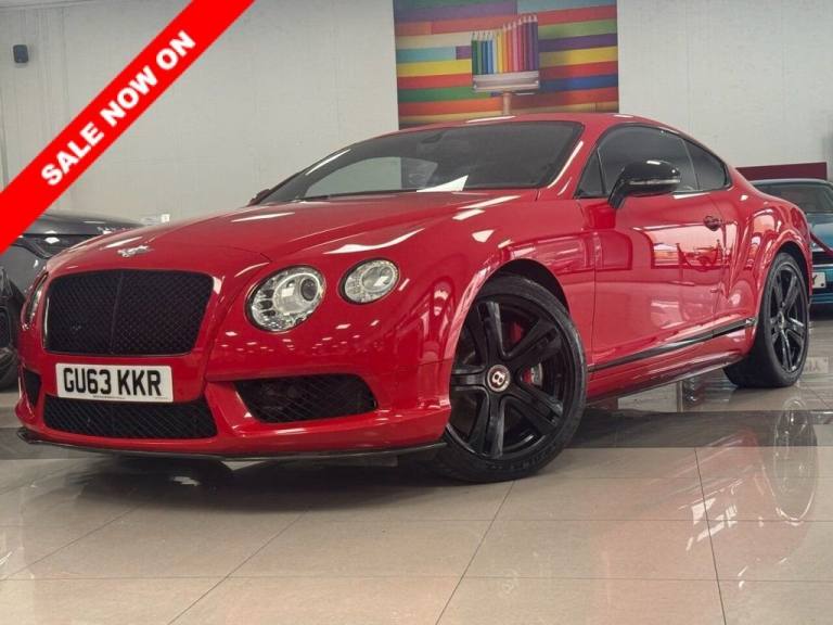 2013 63 BENTLEY CONTINENTAL 4.0 V8 GT COUPE 2DR PETROL AUTO 4WD EURO 5 (507 PS)