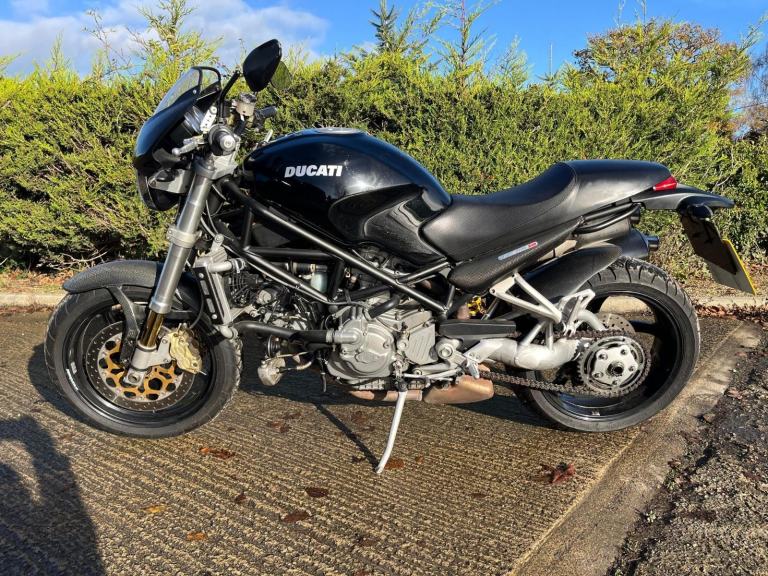 2004 04 DUCATI S4R MONSTER 1000 CLASSIC NAKED 996 S4 R BLACK 11k MILES ONLY